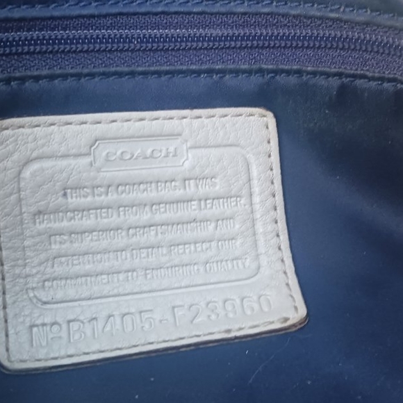 Coach ivory colored handbag - Picture 5 of 5